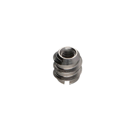 1 x Insertti Kierteytetty Puu 25X25 M16 Ruostumaton teräs A2