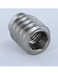 Insertti Raakateräs Kuusikulmainen ontto M8 14X18 2