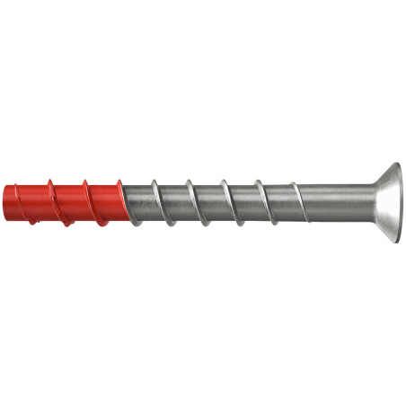 1 x Betoniruuvi uppokantainen FISCHER ULTRACUT FBS II SK 10X80 Ruostumaton teräs A4