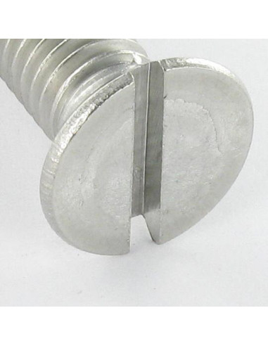 1 x Metalliruuvit Ruostumaton teräs A2...