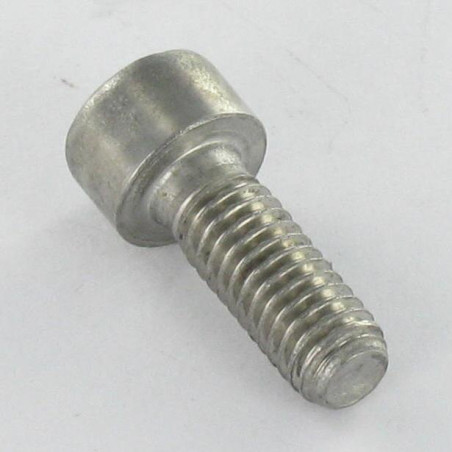 1 x Metalliruuvit "Lieriömäinen kuusiokoloruuvi M10X20 Avain 8 HC8 Kokonaan kierteytetty Ruostumaton teräs A4