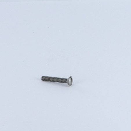 1 x Metalliruuvit Kupumainen uppokanta Halkaistu M3X60 Raakateräs mikroruuvi