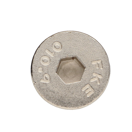 1 x Metalliruuvit "FHC kuusioruuvi uppokannalla Avain 5 HC5 M8X25 Kokonaan kierteytetty Luokka 10.9 Nikkeli
