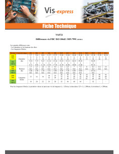Metalliruuvit "FHC kuusioruuvi uppokannalla Avain 4 HC4... 2