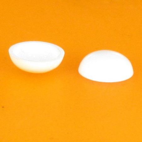 1 x Suojus Ruuvin suojus 11,5 x 4,7 vit nylon