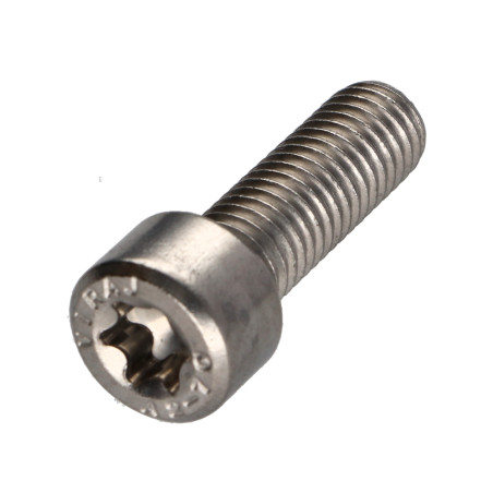 1 x Metalliruuvit Lieriöpää TORX T50 Ruostumaton teräs A2 M10X30 Kokonaan kierteytetty