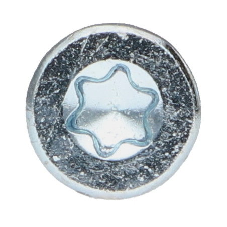 1 x Sanko 385 "Puu- ja lastulevyruuvi 4x50 uppokantainen TORX T20 "Halkeamista estävä kärki Sinkitty teräs