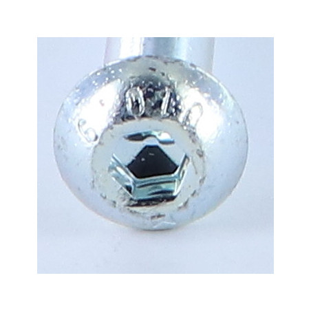 1 x Metalliruuvit BHC (Bombée Hexagonal creux / kupukantainen kuusiopää) M8X110 Kierteytetty kohteessa 32