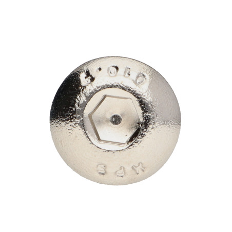 1 x Metalliruuvit BHC (Bombée Hexagonal creux / kupukantainen kuusiopää) M10X70 FP10.9 Avain 6 HC6 Nikkelöity