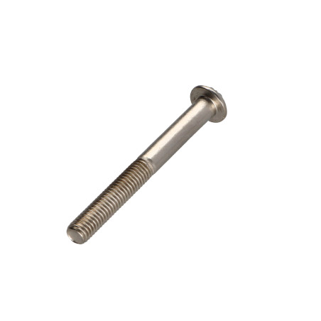 1 x Metalliruuvit BHC (Bombée Hexagonal creux / kupukantainen kuusiopää) M5X45 Osittain kierteytetty Luokka