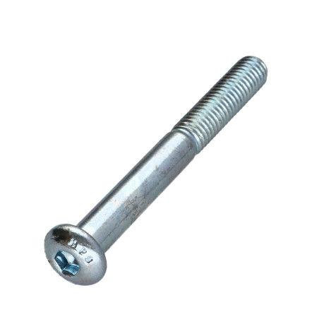 1 x Metalliruuvit BHC (Bombée Hexagonal creux / kupukantainen kuusiopää) M8X80 Osittain kierteytetty Luokka