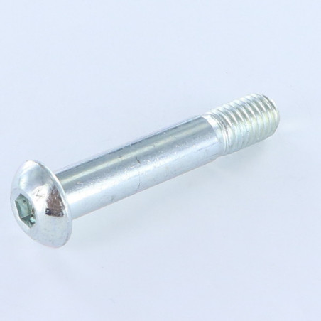 1 x Metalliruuvit BHC (Bombée Hexagonal creux / kupukantainen kuusiopää) M6X70 Osittain kierteytetty Luokka