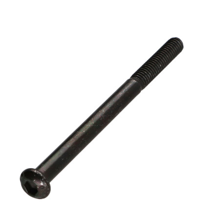 1 x Metalliruuvit BHC (Bombée Hexagonal creux / kupukantainen kuusiopää) M12X80 Osittain kierteytetty Luokka