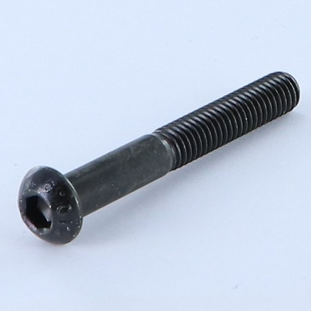 1 x Metalliruuvit BHC (Bombée Hexagonal creux / kupukantainen kuusiopää) M5X35 Osittain kierteytetty Luokka 10.9 Avain