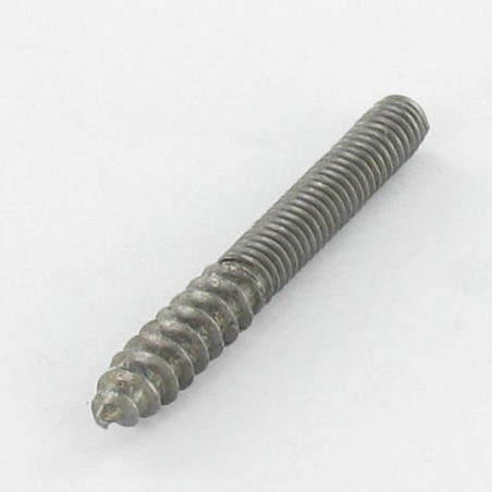 1 x Yhdistelmäruuvi sängynjalkaan 4X35 15 "Mm 20 "Mm Raakateräs