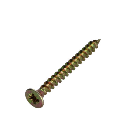 1 x Puuruuvi Premium uppokantainen Pozi PZ10 4,5x45 Dikromattu