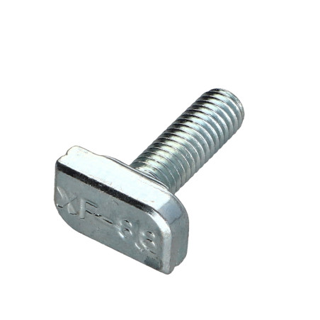 1 x Metalliruuvit Vasarapää M6X20 20X12 Luokka 8.8 Sinkitty teräs