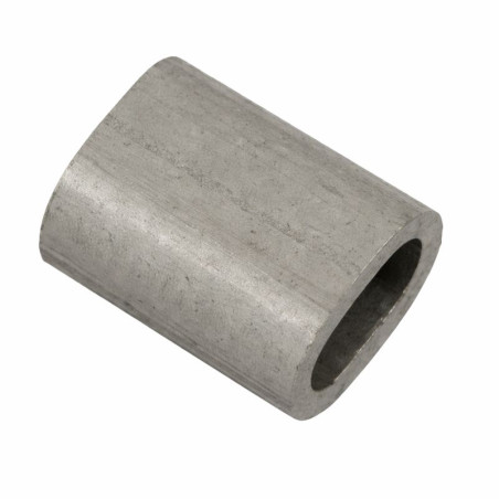 1 x Puristusholkki Alumiini kaapelille tekstiiliydin Halkaisija 3.5 ja metallinen ydin Halkaisija 3