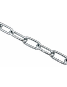 M Ketju Oikea LINKKI CRT 6 mm Sinkitty teräs (myydään...