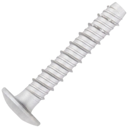 1 x Betoniruuvi Pää Kupumainen TORX TORX T30 6x40 Sinkitty teräs